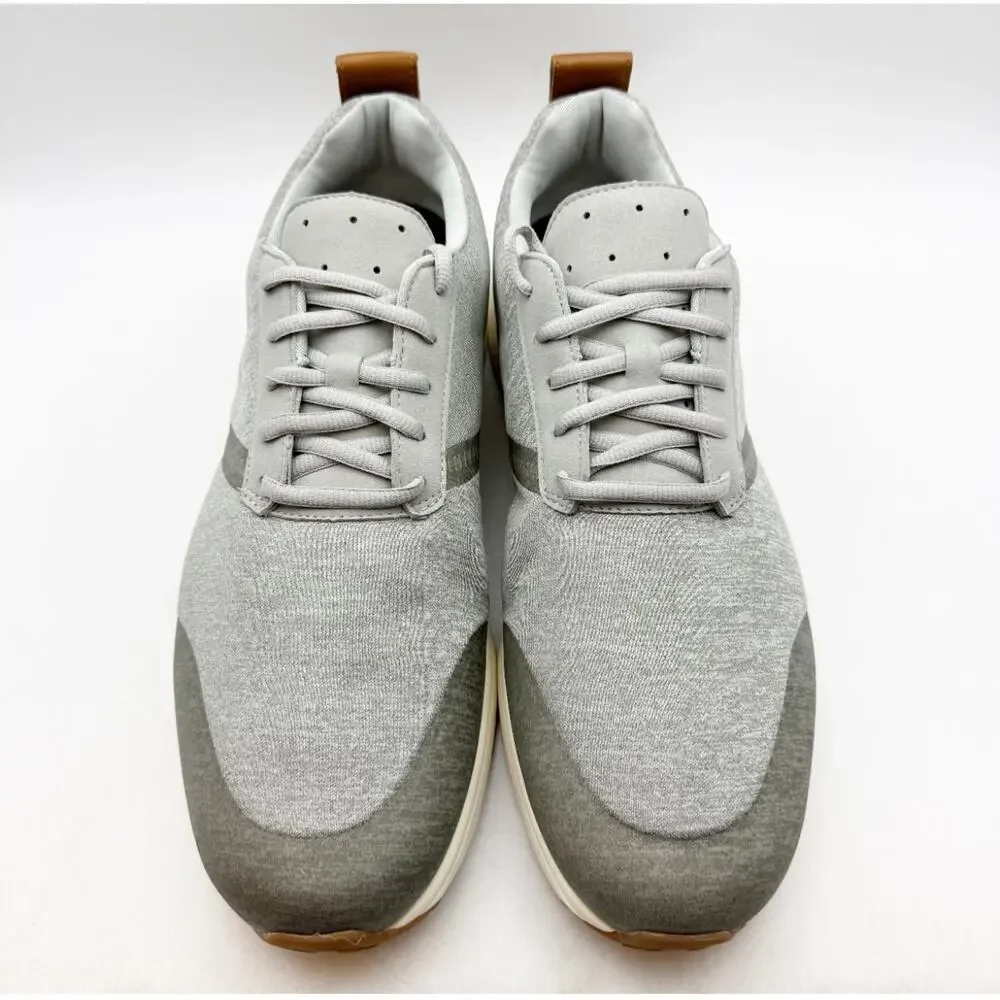 YORK Athletics Mens Henry Runner Sweatshirt Sneaker US 8.5 Grey Heather NIB